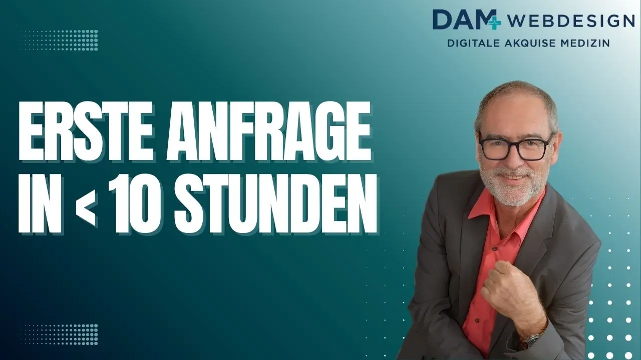 Video-Referenz: Erste Anfrage in unter 10 Stunden